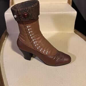 Just the Right Shoe High Button Boot